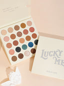 Cream Eye Ling 25 Color Eyeshadow Beads Matte Earth Milk Tea Large Pan Eyeshadow Palette