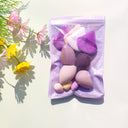Macaron Bag Dopamine Cosmetic Egg Flocking Powder Puff